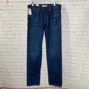 Levis Ruler Straight Jeans Sweet Blue Dark Wash